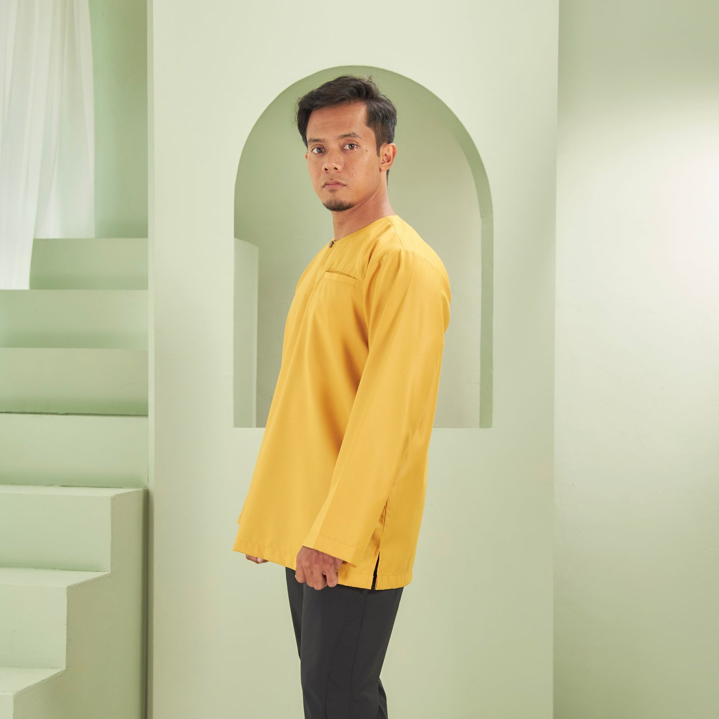 Kurta Yusoff 2024 - Mustard